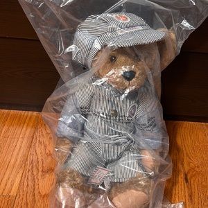 Ashton Drake Lionel Lights the Way Train Conductor Bear